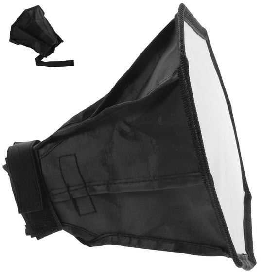 Milisten 1Pack Flash Lamp Cover for Amateur Users with Soft Light Cloth in White 30x30cm