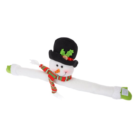 Milisten 1Pack Holiday Curtain Hook Fleece Cloth Hanging Clasping Assorted Color for Winter Fun