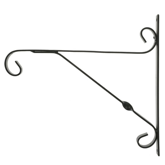 Milisten 1Pack Outdoor Pot Hanging Bracket Made of Iron for Wind Chimes String Lights in Bedroom 9.6x9.1in