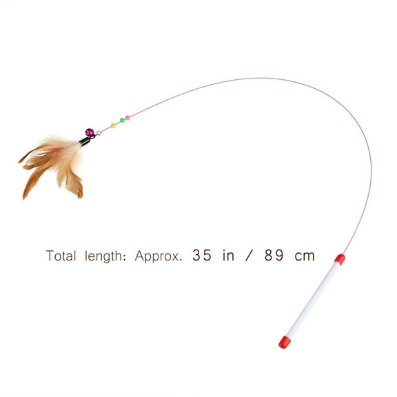 Milisten 1Pack Pet Wire Teaser for Cats Interactive Cat Activity Toys