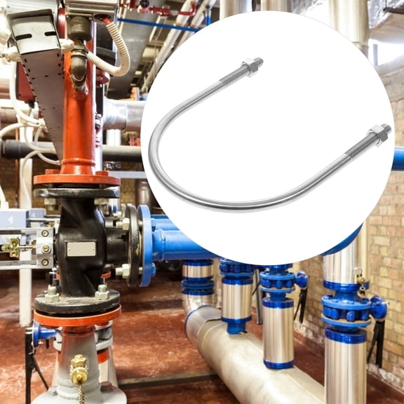 Milisten Bolts Silver Stainless Steel 1Pack 7.9X6.8X0.6In