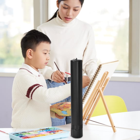 Milisten Plastic Blueprint Storage Tube Telescoping Design with Carry Strap for Artwork