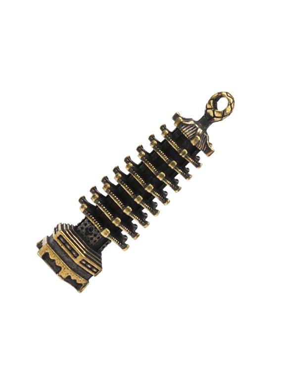 1Pack Vintage Key Decoration with Tower Shape in Assorted Color for DIY Craft Enthusiasts