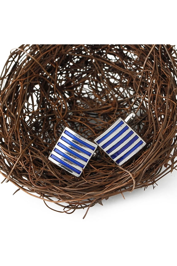 Mens Cuff Links French Cufflinks 1 Pair Assorted Color Environmentally Friendly Plating
