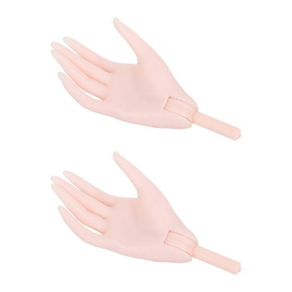 Milisten 1Pair Beige Small Hands Replacement for Dolls with Smooth Finish and Easy Installation