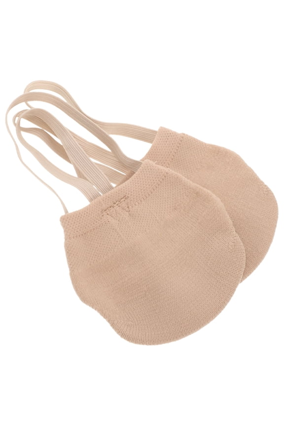 1Pair Comfortable Half Sole Dance Shoes with Breathable Sole Covers for Ballet Training