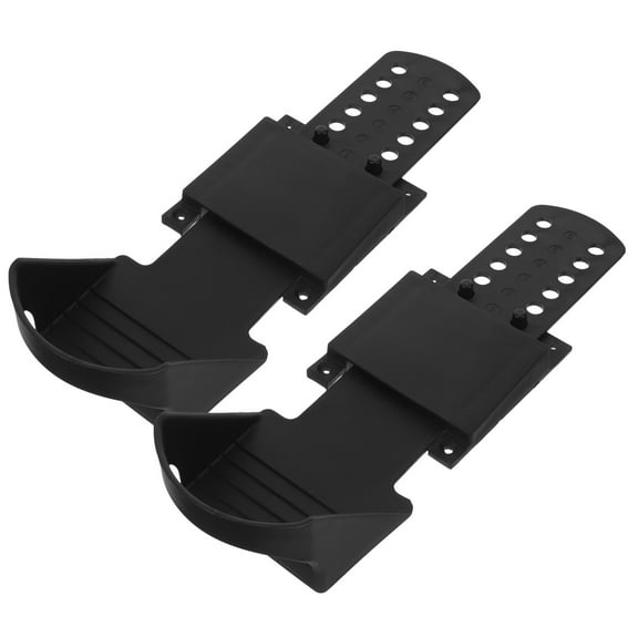 Milisten 1Pair Indoor Rowing Machine Pedals Fitness Foot Pedal Accessory for Daily Workout Use