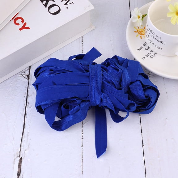 Milisten Blue Knitting Elastic Band Breathable and for Clothing 1Pc