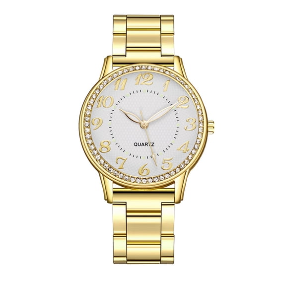 Milisten Female Wrist Watch Daily Wear Stainless Steel 1Pack