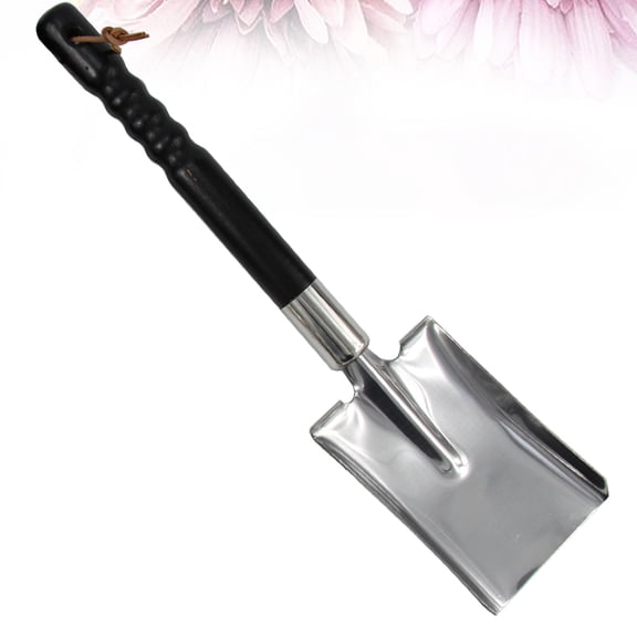 Milisten 1Pc Gardening Shovel Stainless Steel Spade for Bonsai and Flowerpot Planting Use