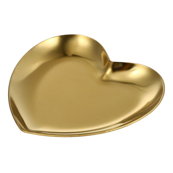 Milisten 1Pc Heart-Shaped Paint Tray for Friends Who Easy to Clean 9X9X0.8Cm