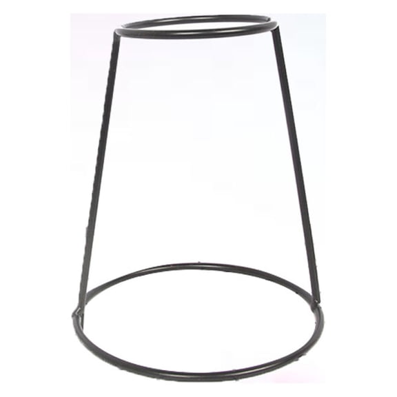 Milisten 1Pc Iron Plant Stand Hollow Line Design Durable Display Rack for Coffee Shop Decor