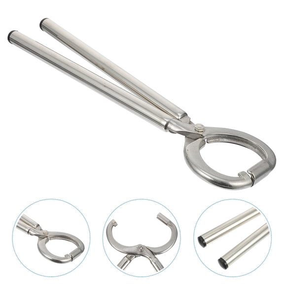 Milisten 1Pc Professional Stainless Steel Cow Nose Pliers for Livestock Nose Piercing