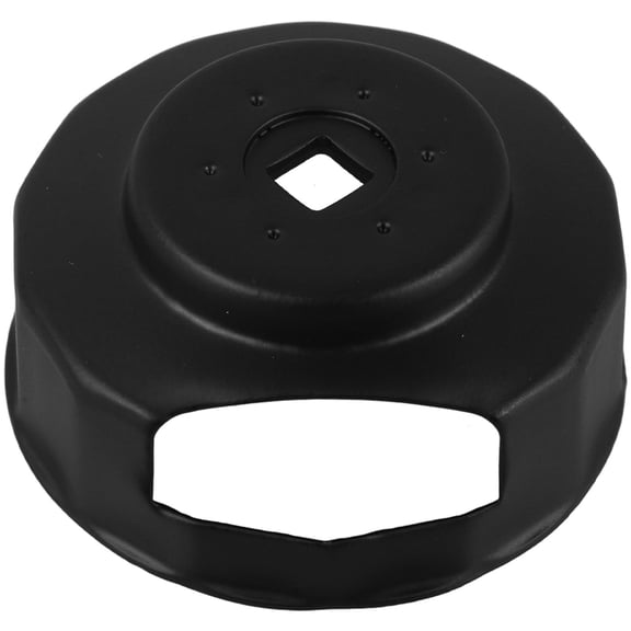 Milisten 1Pcs Black Metal Oil Filter Wrench for Oil Filter Removal Tool Strap