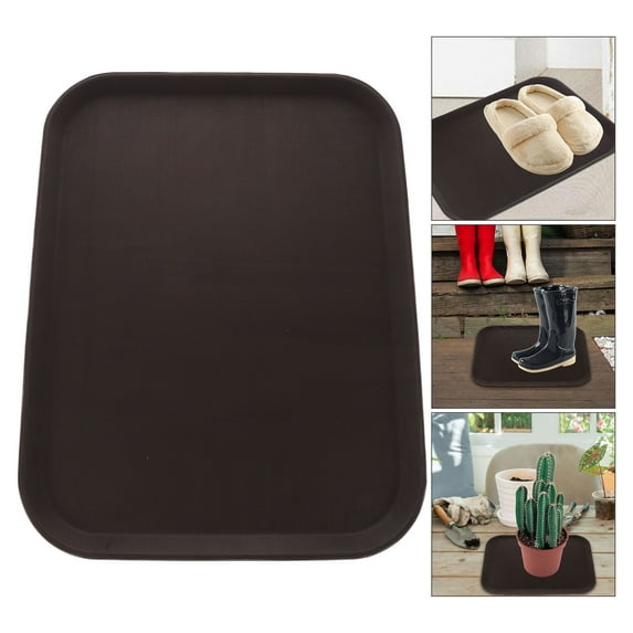 Milisten 1Pcs Multi-functional Plastic Boot Tray for Indoor Outdoor Shoes Storage