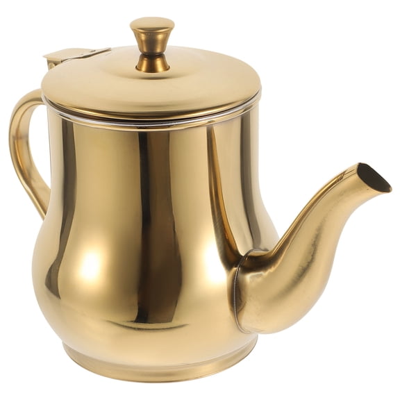 Milisten Cooking Oil Filter Pot Stainless Steel 1Pcs 8.3X5.7X4.3in