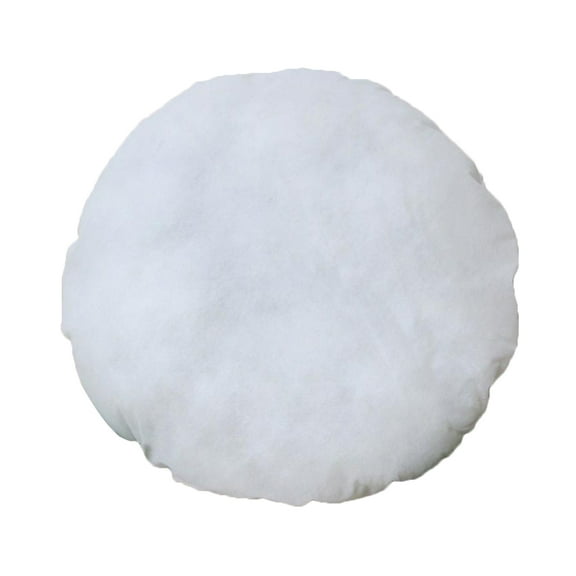 Milisten White Round Pillow Insert for Daily Use, Soft and Full Cushion Insert for Home, Sofa, Bed, and Comfortable