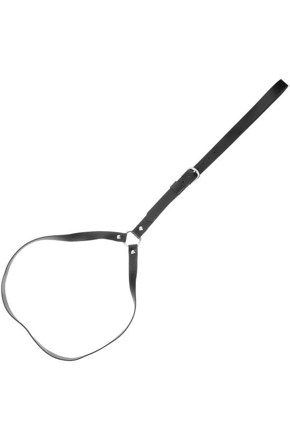 1Pcs Truck Hat Rack Western Style Black Pu Leather for Men and Women