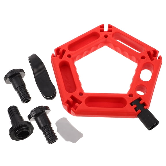 Milisten 1Set Gym Kettlebell Handle Red with High Load Capacity for Fitness Training