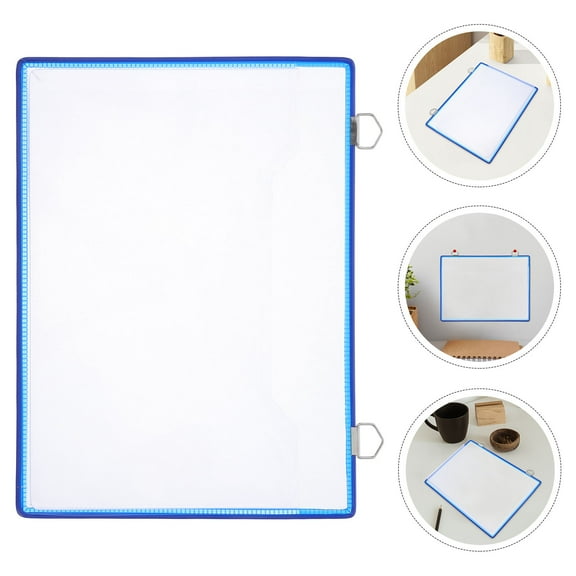 Milisten 1Set Hanging File Folder Transparent for Document Storage 32.0X24.0X0.8In