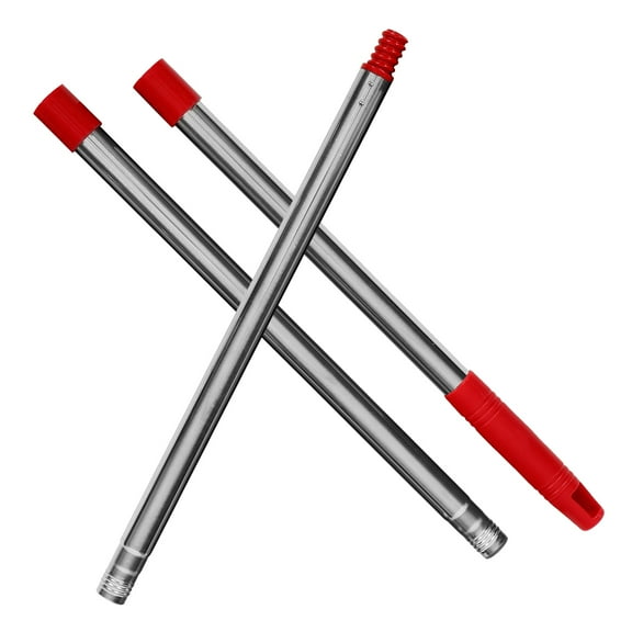 Milisten 1Set Multi Color Metal Broom Pole Replacement Compatible with Various Mop Heads for Home