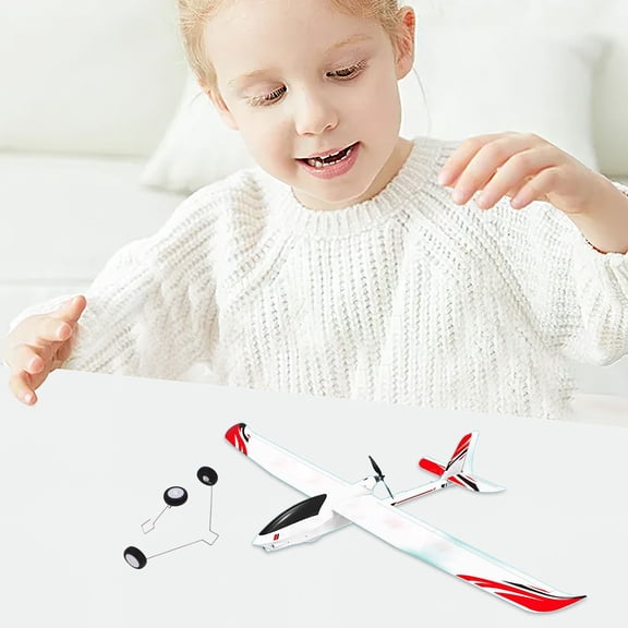 Milisten Rc Airplane Landing Gear Kit Black Plastic Metal for Drone Stable Flight