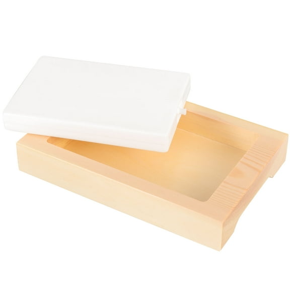Milisten Sashimi Serving Platter Khaki Plastic 1Set 11.8X5.1In