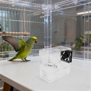 Milisten Transparent Grain Separator Machine for Birds Easy Shell Removal 1Set