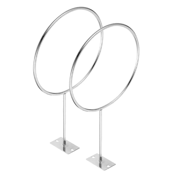 Milisten 2 Pcs Basketball Storage -mounted Bracket