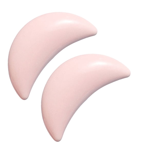 Milisten Ceramic Knobs for Dresser Drawer Knob Pink Ceramic 2Pcs Bathroom Cabinet Hardware