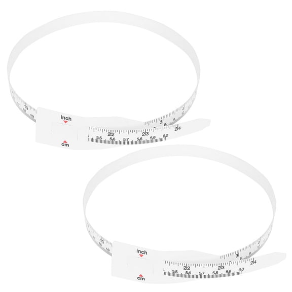 Milisten  2 Pcs Head Circumference Cap Measuring Tape Bottle