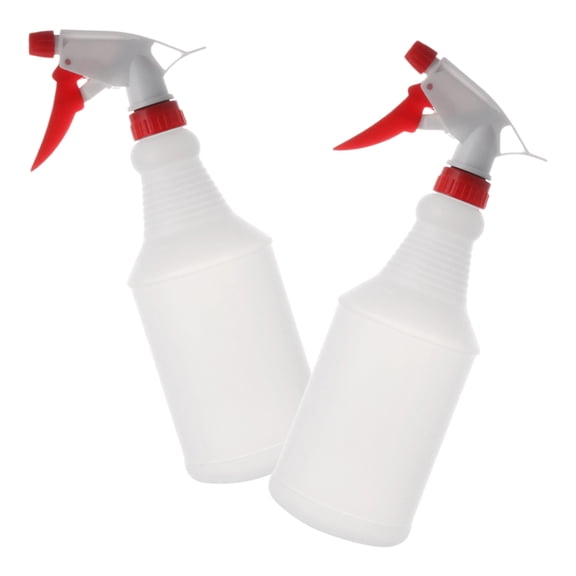 Milisten 2-Pack Travel Spray Bottles, White Water Mist and Stream Sprayers for Personal Care and Household Use