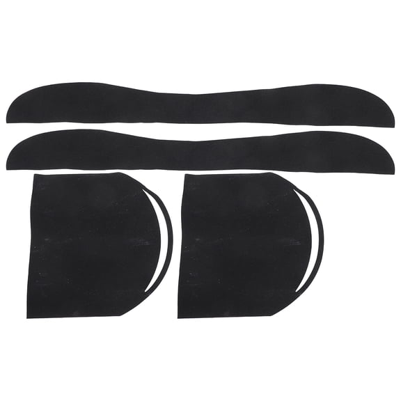 Milisten Black Grip Tape for Skateboards Full Coverage Non- 2 Sets for Skateboard Decks