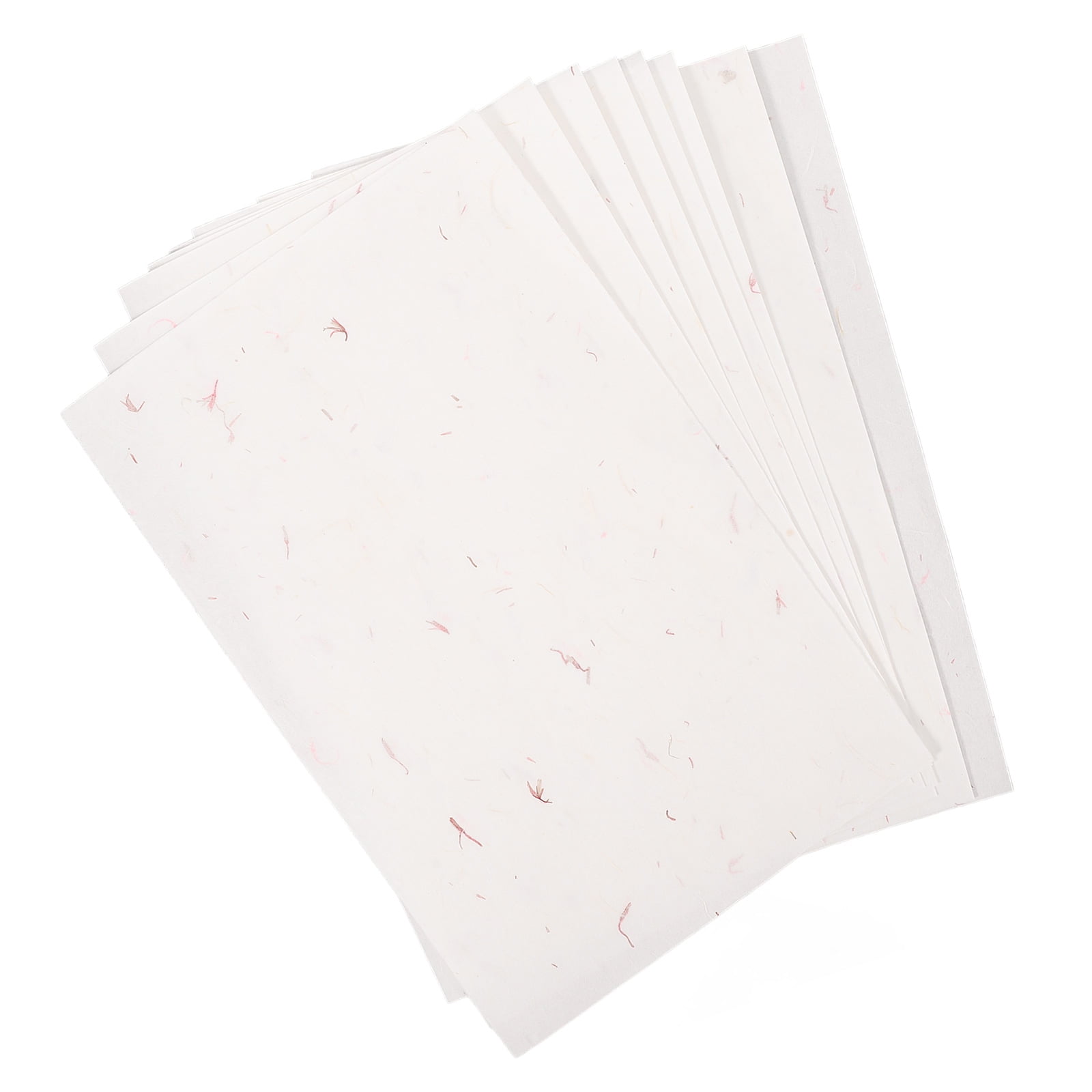 Milisten 20 Sheets Printable Rice Paper For Decoupage White Paper For