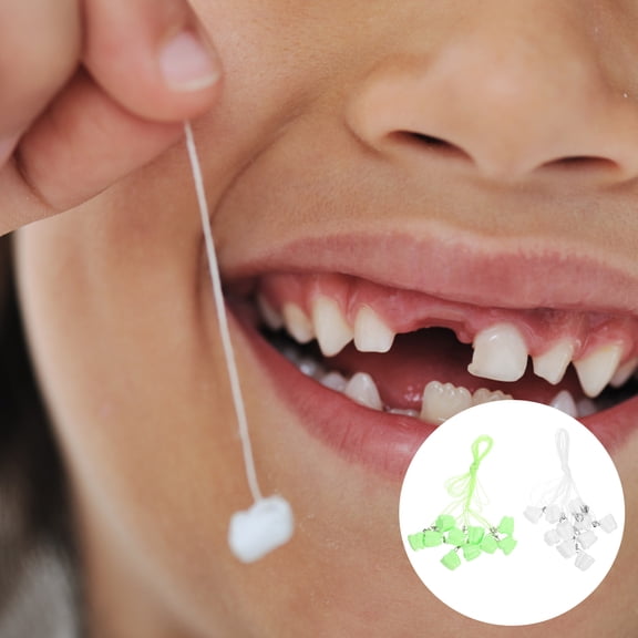 Milisten Baby Tooth Holder Teeth Keepsake Box PP 20pcs
