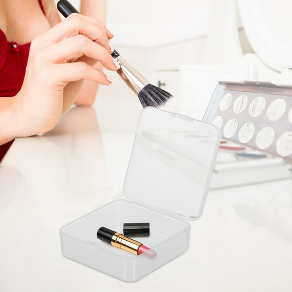 Milisten Storage Containers For Beads Craft Storage Box Transparent 20Pcs