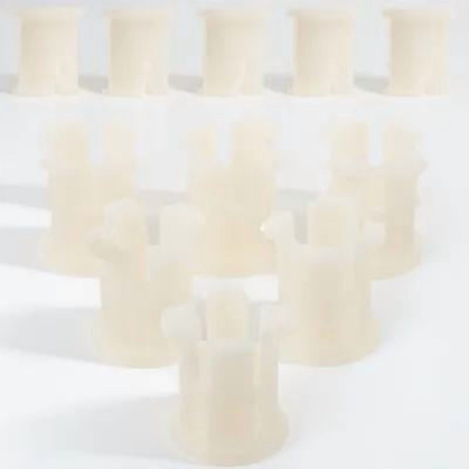 Milisten 20 Set Plastic Caster Inserts with Floor for Chairs and ...