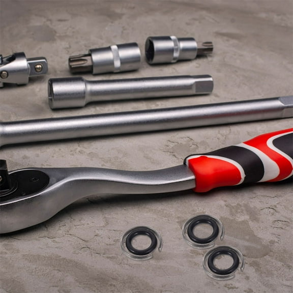 Milisten 20Sets Professional Impact Wrench Retainer Ring Set High Stability Design for Fastener Disassembly