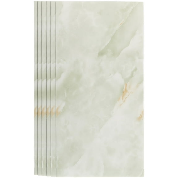 Milisten 20pcs Wall Panels 11.8x23.6inch Self-Adhesive Waterproof Marble Pattern Tile Decals Bathroom Kitchen Decor