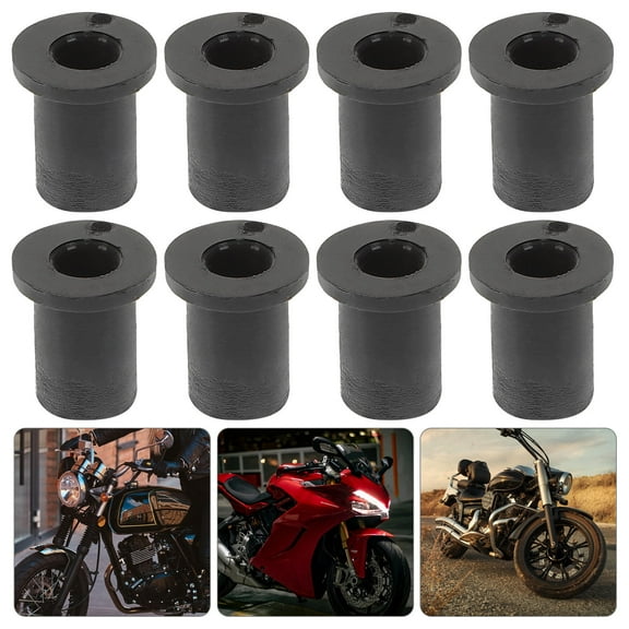 Milisten 25Pcs Cylindrical Well Nut for Motorcycle Windscreen and Handle Diameter 0.312 Inch 0.47X0.43X0.43in