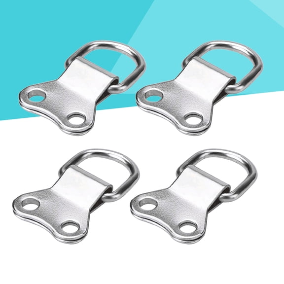 Milisten Picture Frame Hanging Hooks 25 Pieces Easy Install D- Hangers for Wall Art and Photos