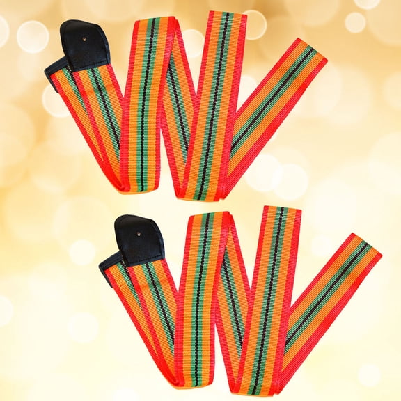 Milisten 2Pcs Portable Nylon Drum p Adjustable Strap for Tambourine and Djembe