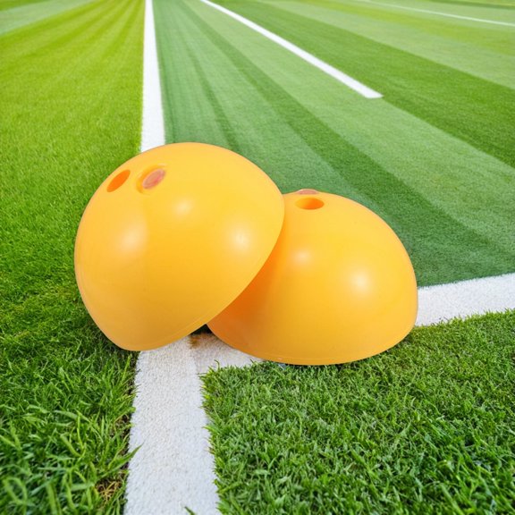 Milisten 2Pcs Soccer Training Pole Base with Water Fill for Stability on Turf and Hard Surfaces