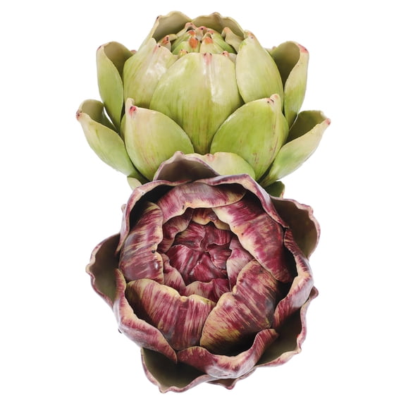 Milisten 2Pcs Artificial Artichoke Green Silk Fake Artichokes for Decoration