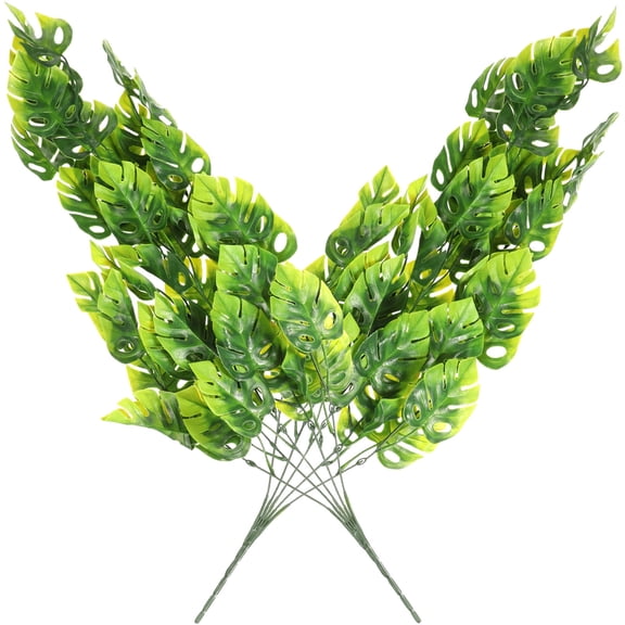 Milisten 2Pcs Artificial Green Plants Fake Vine Ornament Wall Decoration for Indoor Homeowners