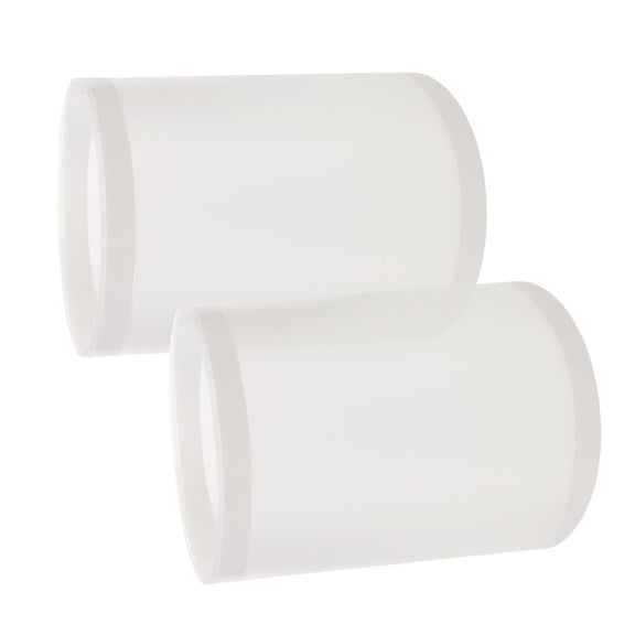 Milisten Clear Plastic Door Hinge Cover Protector 120cm Length 2 Pieces