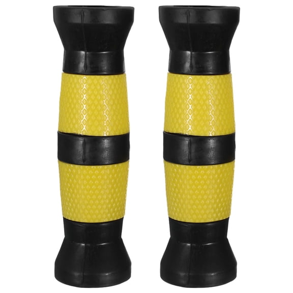 Milisten 2Pcs Fitness Barbell Grips for Hands with Quick Installation and Enhanced Grip Comfort