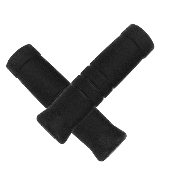 Milisten Ergonomic Fitness Handles Black Plastic for Sports Nonslip Sturdy Grip