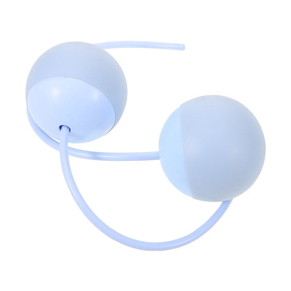 Milisten Fitness Skip Rope Cordless Balls Sky-Blue Durable for Home 2Pcs