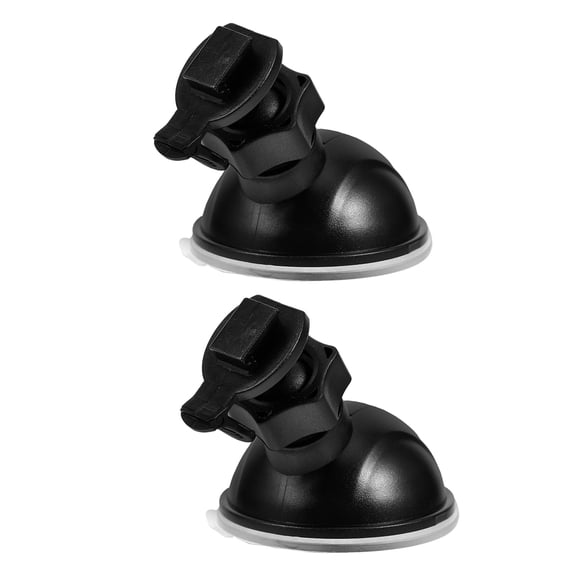 Milisten 2Pcs Dash Cam Replacement Mount with Easy Installation and 360 Degree Rotation in Black